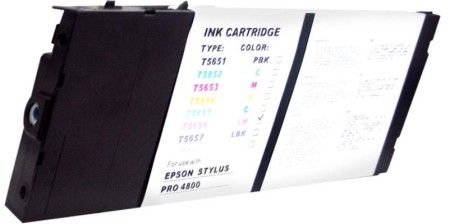 Premium Quality Light Magenta Pigment Inkjet Cartridge compatible with the Epson T565600