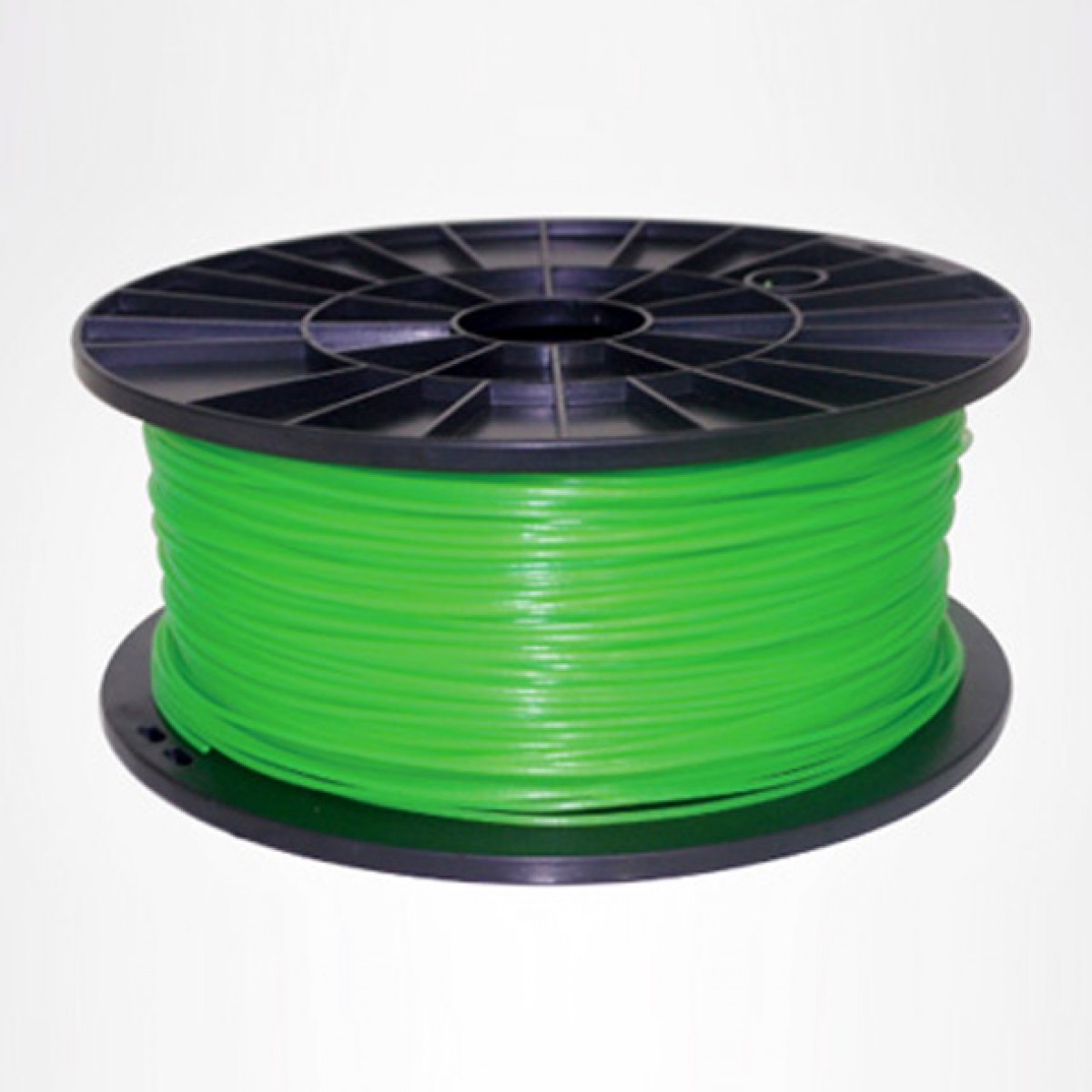 Premium Quality Green PLA 3D Filament compatible with the Universal PFPLAGR-3