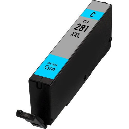 Premium Quality Photo Blue Extra High Capacity Ink Tank compatible with Canon 1980C001 (CLI-281 XXL)