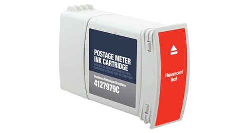 Premium Quality Red Inkjet Cartridge compatible with the Neopost 4127979C