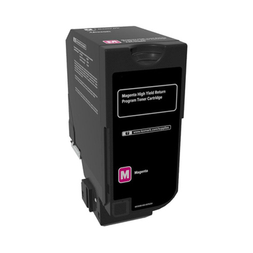 Premium 74C1HM0 Compatible High Yield Lexmark Magenta Toner Cartridge