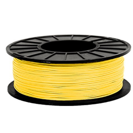 Premium Quality Yellow ABS 3D Filament compatible with the Universal PFABSYL
