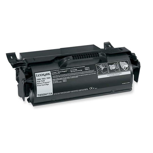Lexmark Compliant Black Toner Cartridge compatible with Lexmark T650H11A