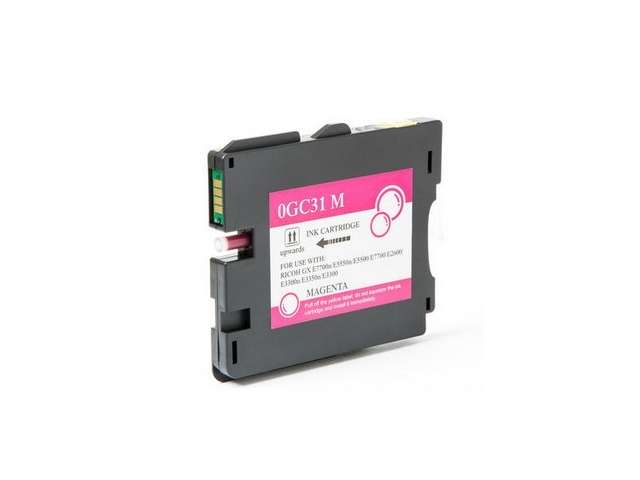 Premium Quality Magenta Inkjet compatible with the Ricoh GC31M