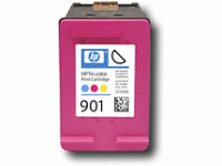 Premium Quality Tri-Color Inkjet Cartridge compatible with the HP (HP 901) CC656AN