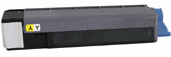 Premium Quality Yellow Toner Cartridge compatible with the Okidata 43324466