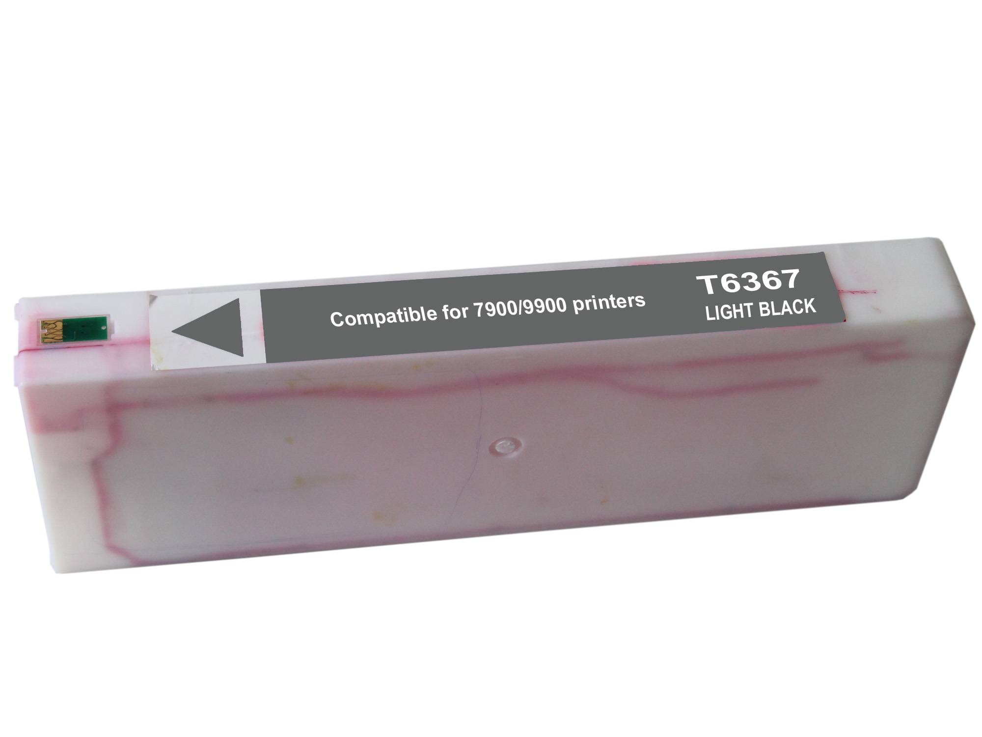 Premium Quality Light Black Inkjet Cartridge compatible with the Epson T636700