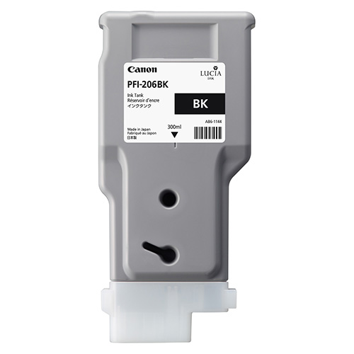 Premium Quality Black Ink Cartridge compatible with the Canon (PFI-206Bk) 5303B001