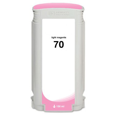 Premium Quality Light Magenta Pigment Inkjet Cartridge compatible with the HP (HP 70) C9455A