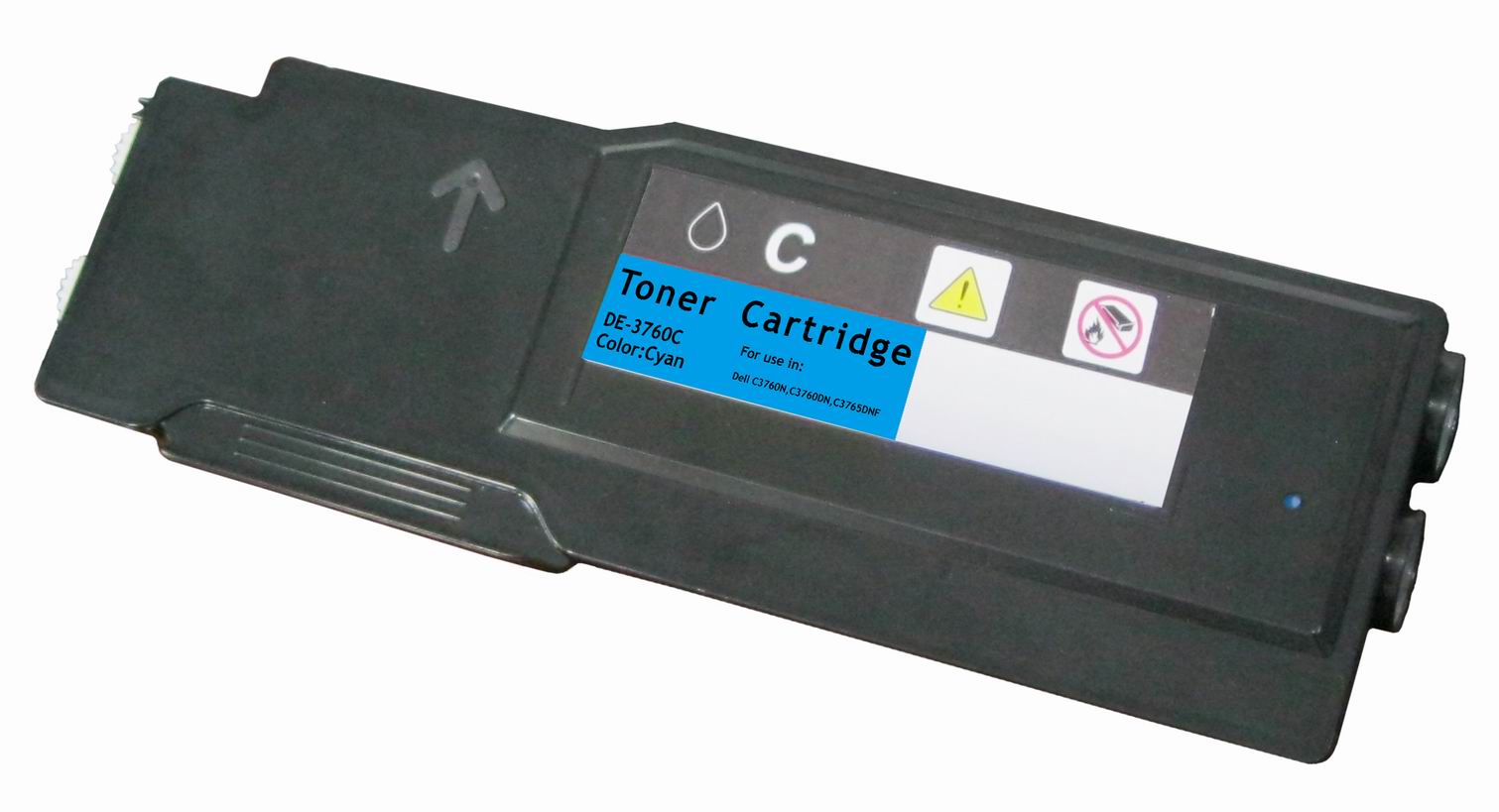Premium Quality Extra High Capacity Cyan   Toner Cartridge compatible with the Dell (1M4KP. FMRYP) 331-8432