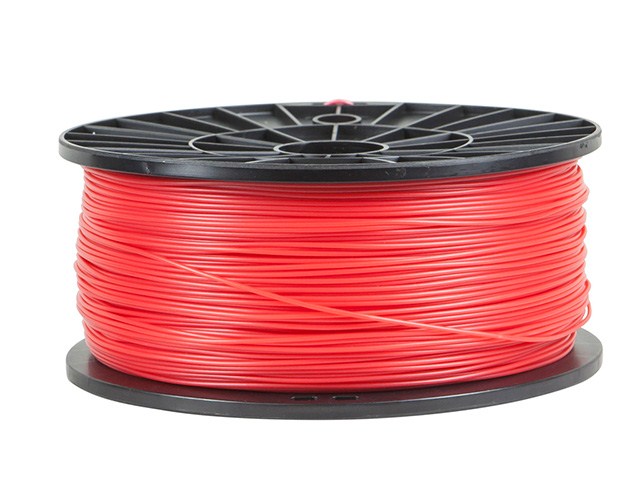 Premium Quality Red ABS 3D Filament compatible with the Universal PFABSRD