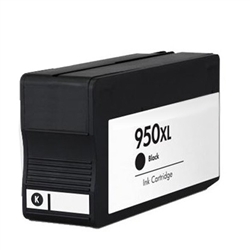 Premium Quality High Capacity Black Inkjet Cartridge compatible with the HP (HP 950XL) CN045AN. CN049AN