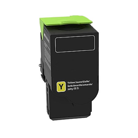 Premium Quality Yellow Extra High Yield Toner Cartridge compatible with Lexmark 78C1XY0