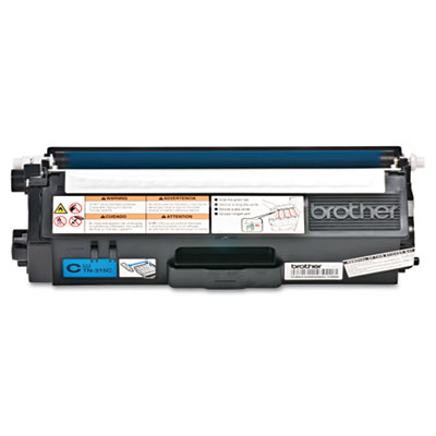Premium Quality High Yield Cyan Toner compatible with the Brother TN315C
