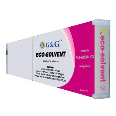 Premium Quality Magenta Eco-Ultra Ink compatible with Mutoh VJ-MSINK3-MA-440