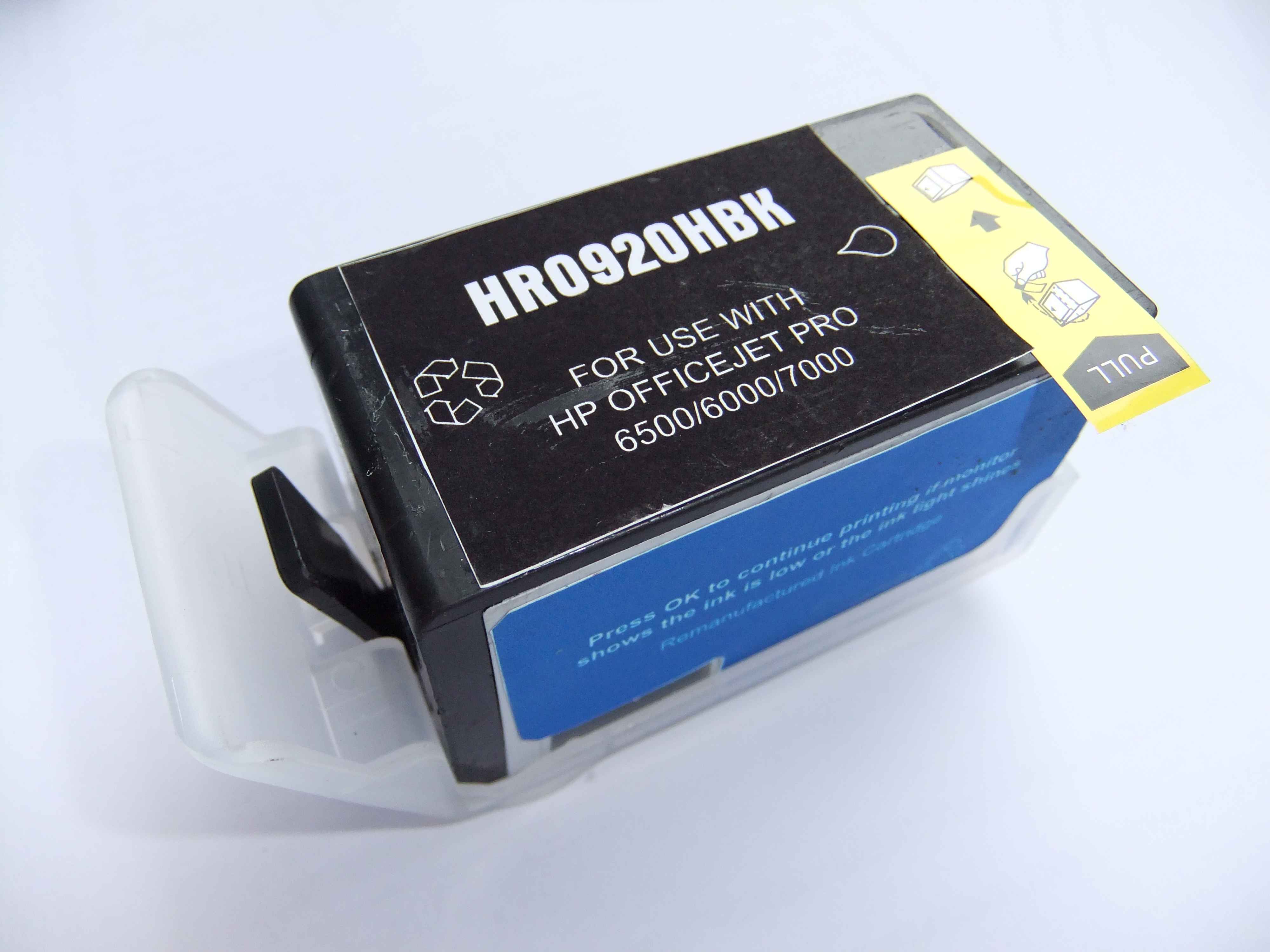 Premium Quality High Yield Black Inkjet Cartridge compatible with the HP (HP 920xl) CD975AN