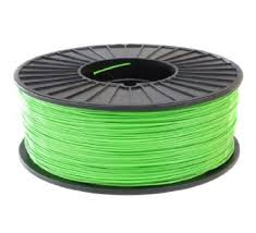 Premium Quality Green ABS 3D Filament compatible with the Universal PFABSGR