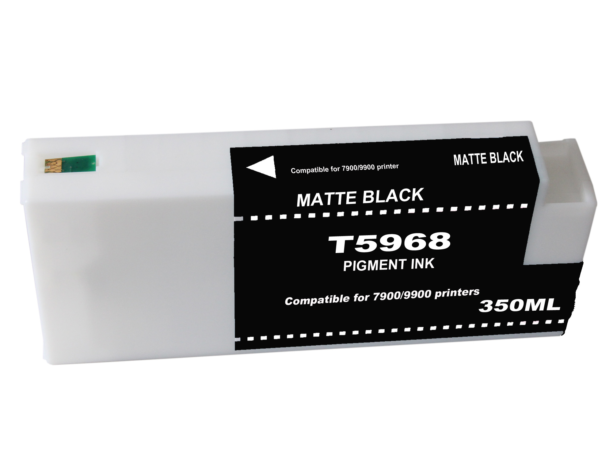 Premium Quality Matte Black Inkjet Cartridge compatible with the Epson T596800MBk